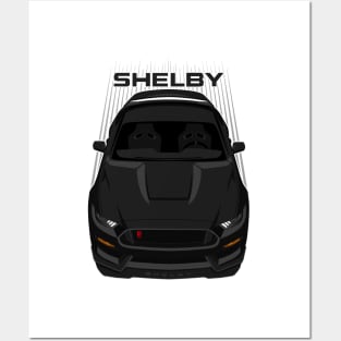 Ford Mustang Shelby GT350R 2015 - 2020 - Black Posters and Art